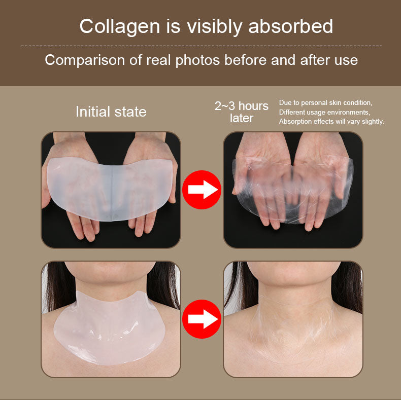 Absorbable Collagen Neck Mask