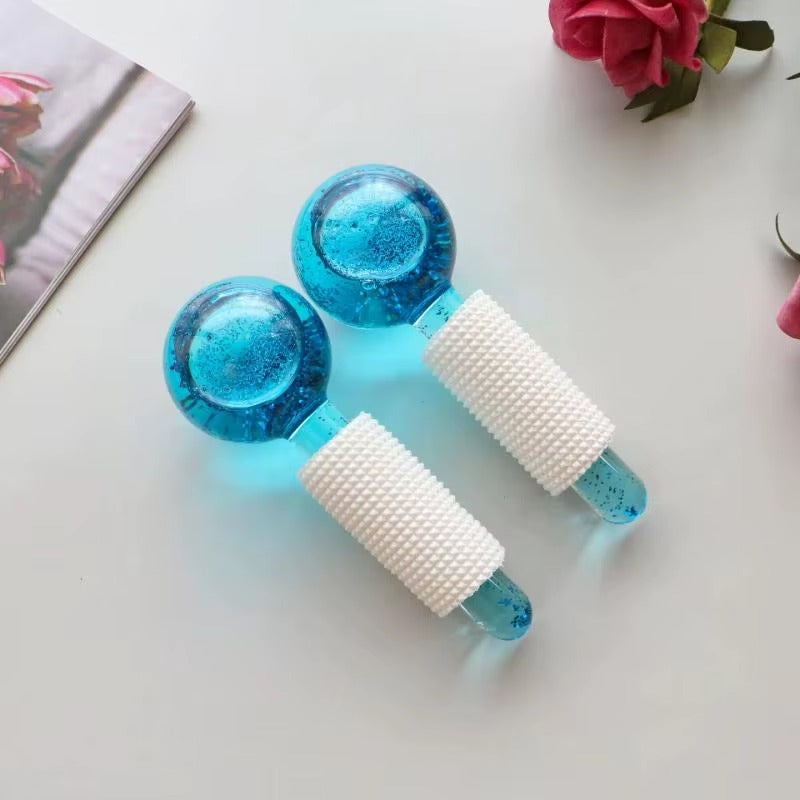 Rodillo Facial Rosa y Azul